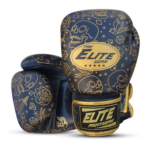 Fancy Gloves blue/gold