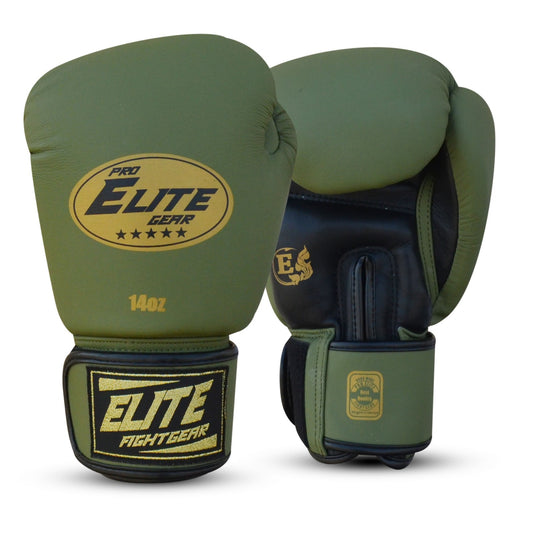 Coban Army Green Boxing Gloves