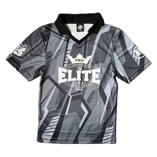 MEISTER Mesh Polo T-shirt Grey