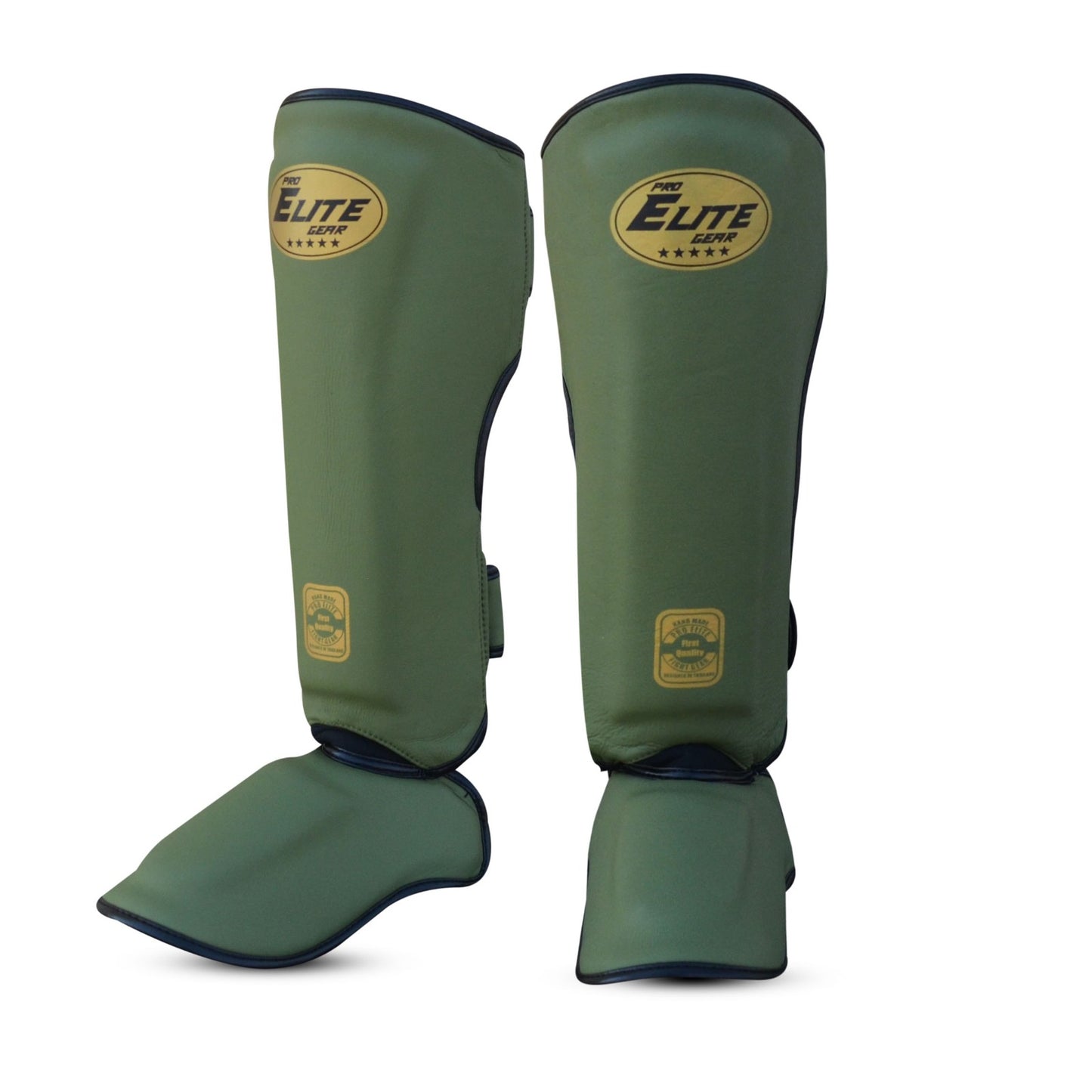 Coban Army Green Shin Guards - Premium Protection