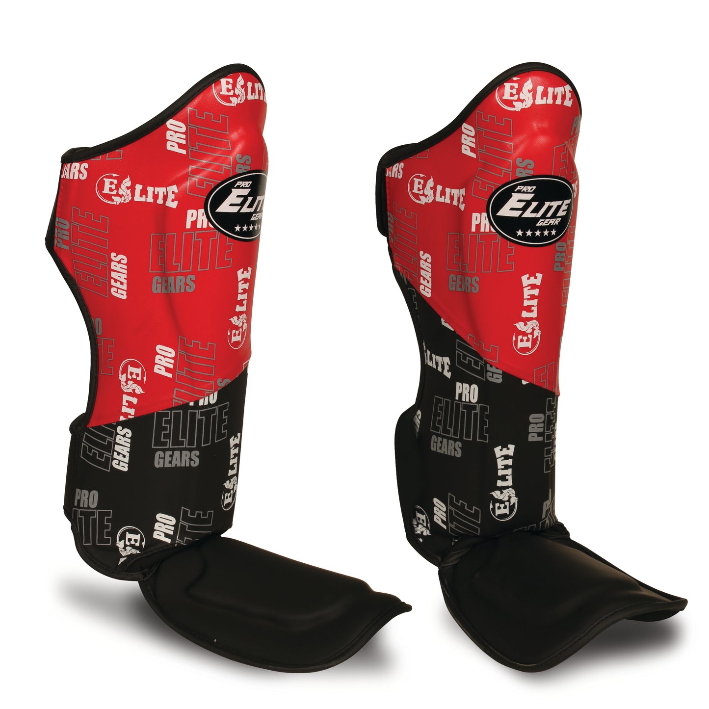 Futuristic 1.0 red/black Shinguards - Premium Protection